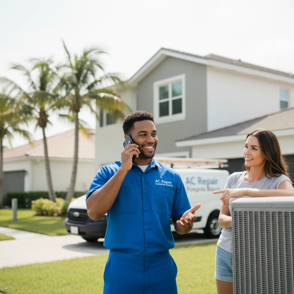 AC Repair Pompano Beach customer support in Rusk